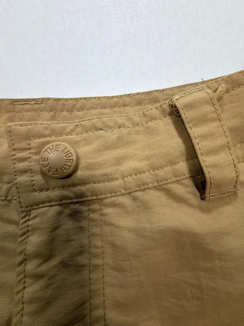 The North Face Hiking Shorts Khaki Brown Outdoor Walking
